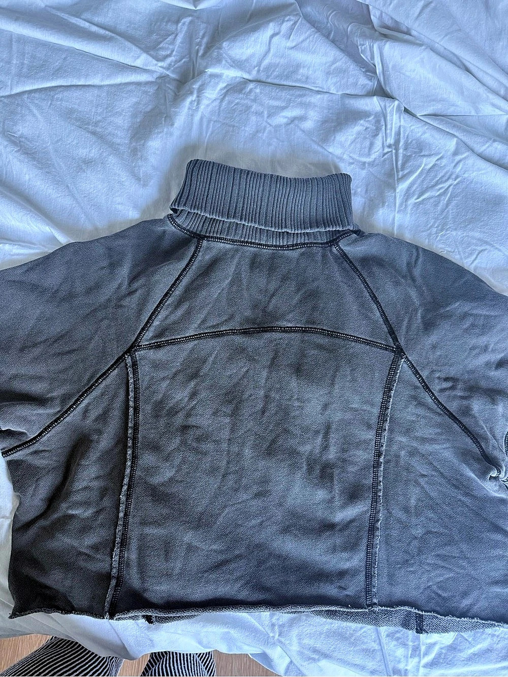 Aerie Black Turtleneck Pullover